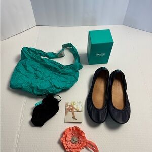 Tieks Navy Blue Ballet Flats